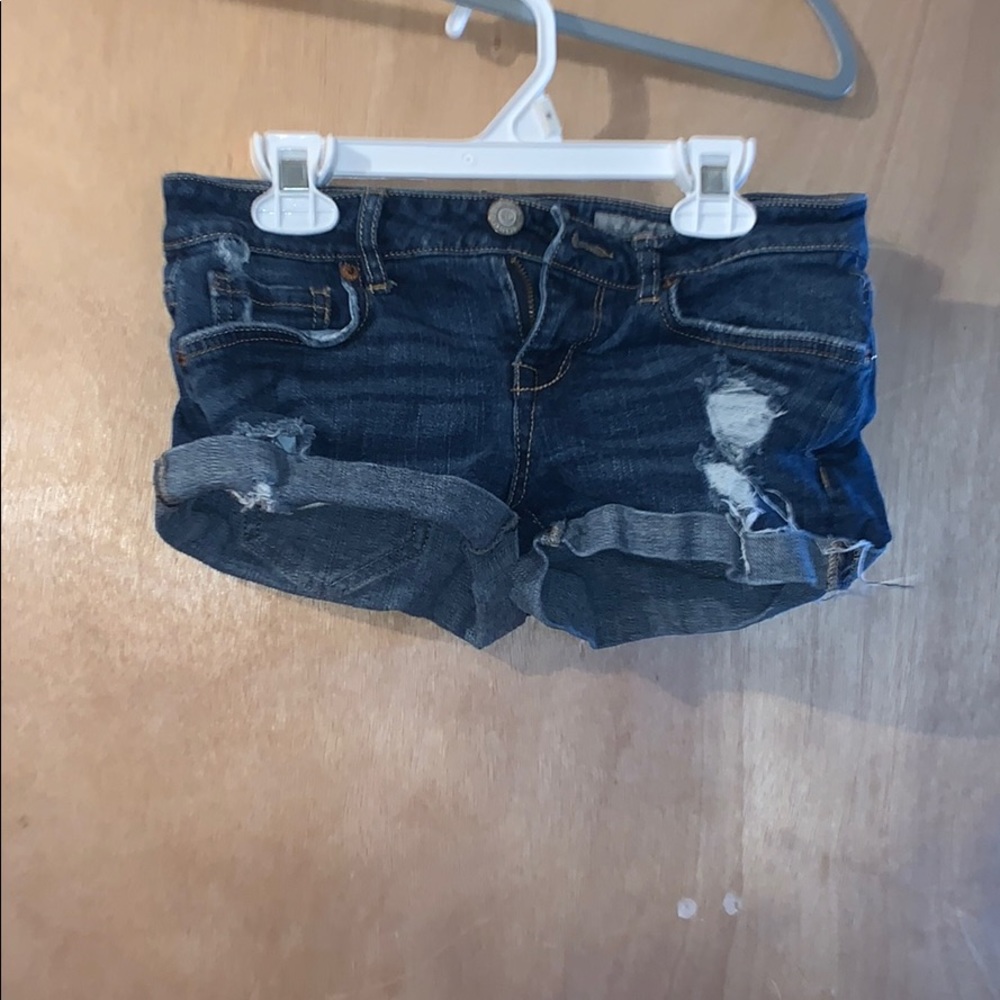 aeropostale “shorties” jean shorts